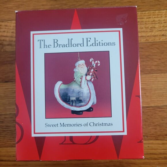 The Bradford Editions Thomas Kinkade Christmas Ornament - Picture 1 of 4